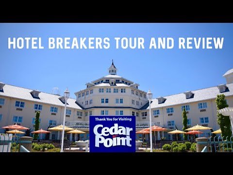 CEDAR POINT PLANNING GUIDE: HOTEL BREAKERS video, room tour, and review