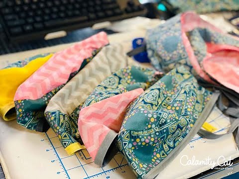 DIY REVERSIBLE SCRUB CAP WITH FREE PATTERN DOWNLOAD