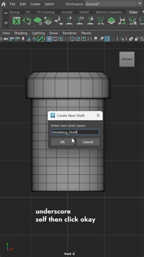 Parveen Singh on Instagram: "Maya Tips: How to Create a custom Shelf in Maya Stop wasting time searching tools in Maya. This simple custom shelf trick lets you use tools in one click and speed up your modeling workflow Follow for more 3D Tips and tricks 🚀 #mayatutorial #modelingtips #3dcommunity #3dmodeling #autodeskmaya"