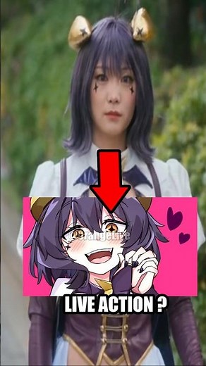 LIVE ACTION DE MAHOU SHOUJO NI AKOGARETE? #youtubeshorts #anime #mahoushoujoniakogarete #liveaction