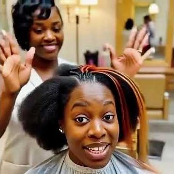 African Hair Braiding Process: From Prep to Finish! 😍#HairTutorial #BraidingStyles #hair #HairInspo