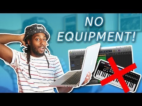 MAKING A BEAT USING NO EQUIPMENT! (Just My Laptop)