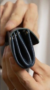 No-Sew Accordion Wallet! 👛 Rivet & Snap Assembly #shorts