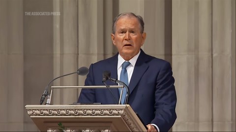 Eulogizing her father, Liz Cheney speaks of the former vice president's love of country over party