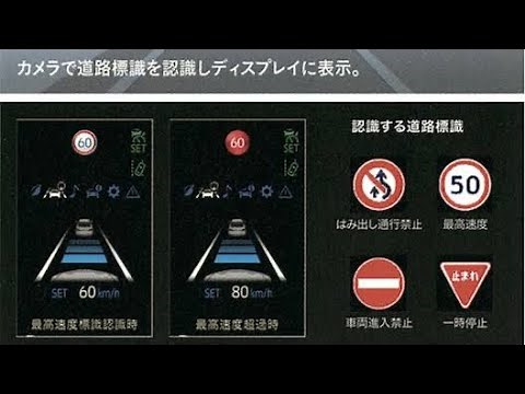 ロードサインアシストって便利？(カローラツーリング)
