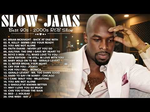 R&B SLOW JAMS LOVE SONGS ~ R. Kelly, Boyz II Men, Brian McKnight, New Edition, Monica, Aaliyah
