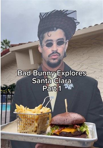 Bad Bunny’s Santa Clara Hotel Adventure: Part 1 🐰💼 Benito is officially on tour, hotel style. First stop, Embassy Suites Santa Clara, where he checks out the live omelet bar and relaxes in dog-friendly suites.🍳 Next, he heads to the Santa Clara Marriott to experience chef-curated dining, the onsite gym, and seriously comfortable, world-class suites.🍔 A stay in Santa Clara is about more than just where you sleep. During big weekends like the Super Bowl, our hotels help shape the overall exper