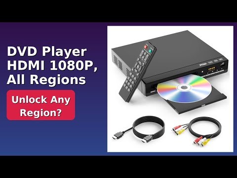 REVIEW (2026): DVD Player HDMI 1080P, All Regions. Features.