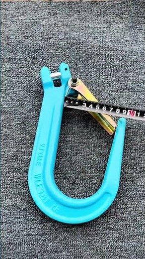 G80 Clevis Foundry Hook with Latch for Lifting Demonstration and Introduction