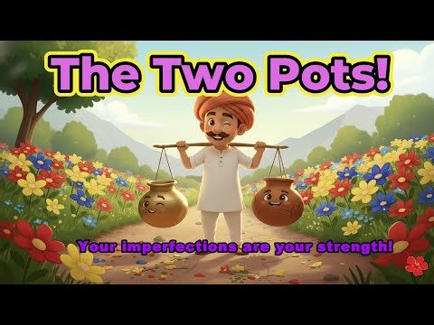 The Story of Two Pots in English | Animated Moral story for Kids | Bedtime stories | #story #english