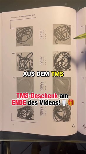 Sternzeichen Arzt | TMS/EMS-Vorbereitung on Instagram: "Wie viele Aufgaben hattest du richtig? 🥼👆🏼 #tms #medizinertest #medizinstudium #tms2026 #medizinstudieren"