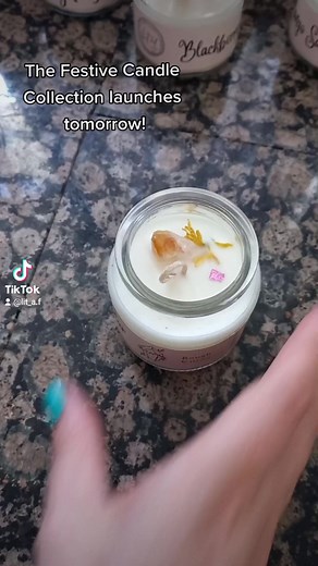 I am so excited to launch the festive candles tomorrow in Lit A.F Candle Co.'s one year birthday! I cannot BELIEVE how much my little candle and waxmelt business has grown! the Festive waxmelts will be coming next week! #litafcandleco #icanthandlecandle #festivecandles | Lit A.F Candle Co.