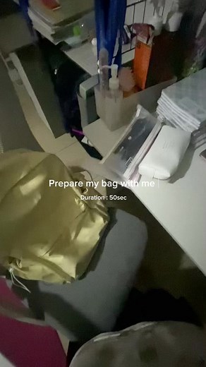 Packing my bag cuz school starting in abt a week so gotta get everything prepared Yk #fyp #viral #school #student #creatorsearchinsights