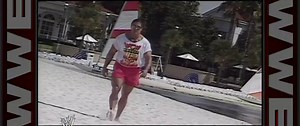 WCW superstars have fun on the beach: Nitro, July 22, 1996