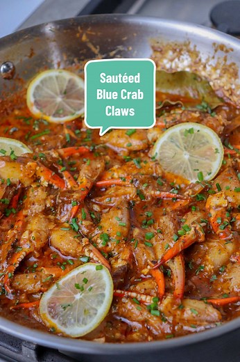 Quick and Easy Sautéed Blue Crab Claws Recipe