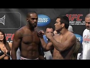 UFC 140 Weigh-in Highlight: Jon Jones vs. Lyoto Machida