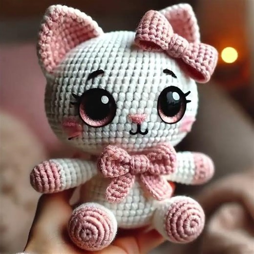 crochet for beginners kit,calico cat,crochet plushie pattern,crochet cat pattern,amigurumi cat