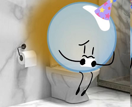Bubble's bad gassy diarrhea on her birthday