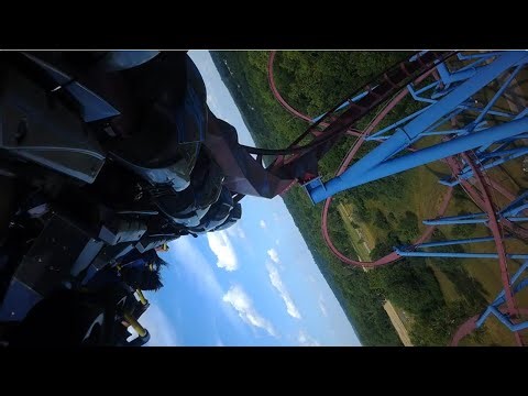 Banshee - Kings Island - Row 6 (4K HD POV) - June 2024