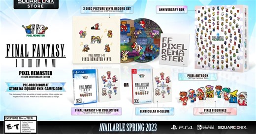 Final Fantasy Pixel Remaster Comes To Consoles April 19th