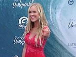 Bethany Hamilton at the premiere of Unstoppable in Hollywood