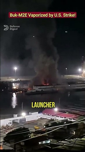 Venezuelan Buk M2E Vaporized by U S Strike!