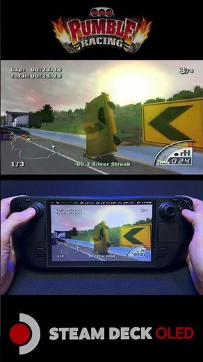 Rumble Racing #rumbleracing #ps2emulation #ps2 #steamdeckoled #steamdeck #gameplay #games