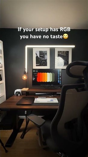 I ruined my room building the PERFECT desk setup! 🤯🤯 #setup #desksetup #shorts