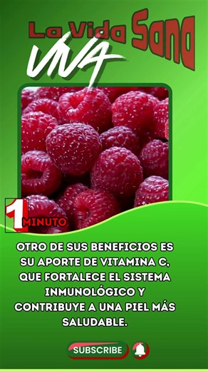 ¿Conoces todos los beneficios de la frambuesa?