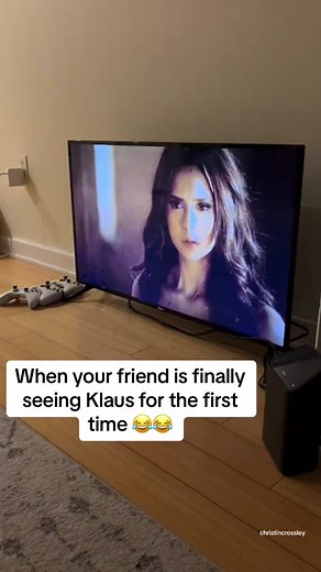 First Time Reaction to Seeing Klaus | Hilarious Moment