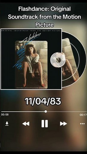 Flashdance: Original Soundtrack 11/04/83 #flashdance #music #musica #80smusic #soundtrack #80s