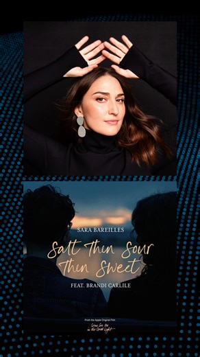 Sara Bareilles’ song “Salt Then Sour Then Sweet”—written in collaboration with Andrea Gibson and Brandi Carlile for the documentary "Come See Me in the Good Light" directed by Ryan White —is a tender, emotionally charged meditation on healing and self-acceptance. The track carries Bareilles’ signature warmth and lyrical clarity, layered with Gibson’s poetic sensitivity and Carlile’s soulful, roots-driven intuition. The song moves like a journey through the textures of being human: the salt of ol