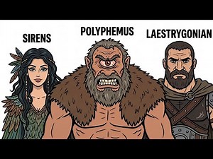Every Monster in The Odyssey Explained (From Cyclops to Sirens)