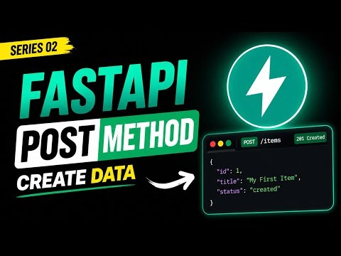 FastAPI POST Method Tutorial | Build Your First Api (Beginner Friendly)