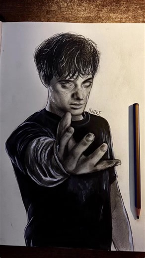 Drawing Stranger Things Characters from Memory