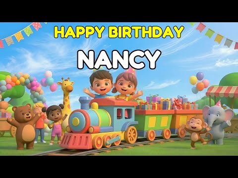 NANCY Happy Birthday Song 👑 Premium 3D Animation