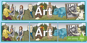 Art Display Banner
