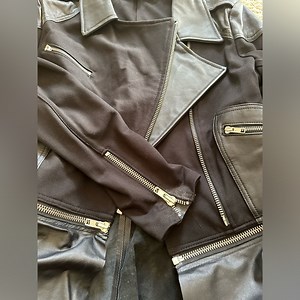 the Man repeller x PJK size Med Leather jacket size M