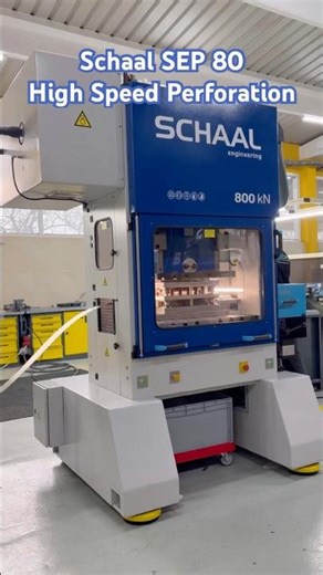 Schaal SEP 80 Automatic Stamping Machanical Press Complete line with tool testing