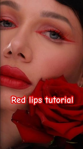 How to Apply Red Lipstick Like a Pro! 💄 NYX & YSL Lipstick Tutorial