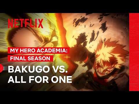 Bakugo VS All For One | My Hero Academia | Netflix Philippines