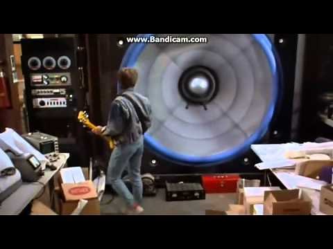 Back To The Future Story 1 Screen of Giant Speaker
