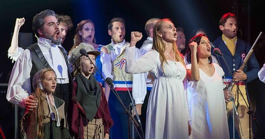 Les Misérables en version concert à Paris