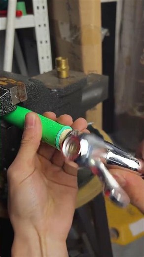 How to Install a Water Faucet on a PVC Pipe 🎉 Strong Leak-Proof DIY Fix 👍 #craft #handmade #skills