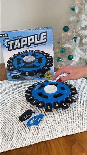 TAPPLE Board Game.. with a Custom Twist! - Fun Games for the Whole Family Wordgames