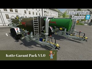 LS22 Modvorstellung II Kotte Garant Pack V1.0 (PC/MAC, PS4, PS5, XB1, XBS)