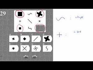 IQ TEST matrix 29 SOLVED AND EXPLAINED