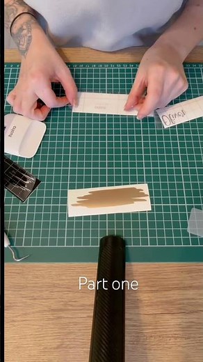How To Make Name Tags Part one #diy #handmade #crafts