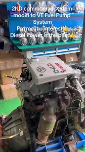 Convert 2KD Commonrail to VE Fuel Pump System | Diesel Power