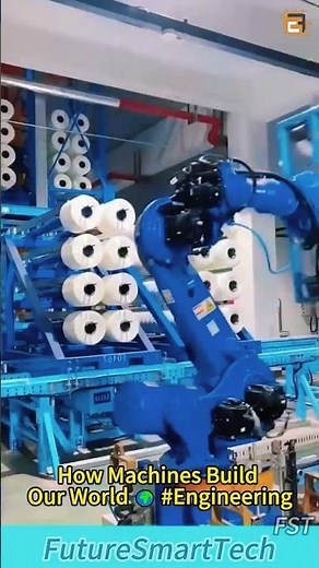 How Machines Build Our World 🌍 #Engineering